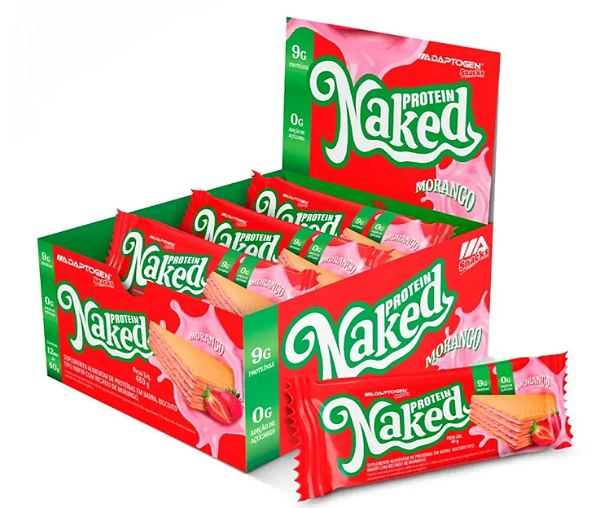 Protein Naked Caixa Com 12unid