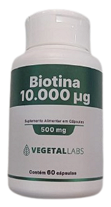 Biotina 10000 mcg 60 caps