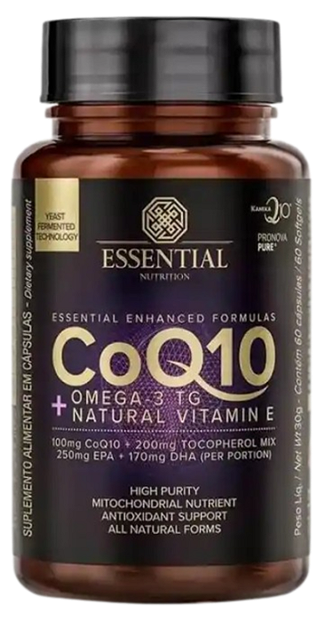 Coq10 + Ômega3 tg 60softgels