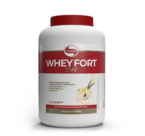 Whey fort 3w 1800g
