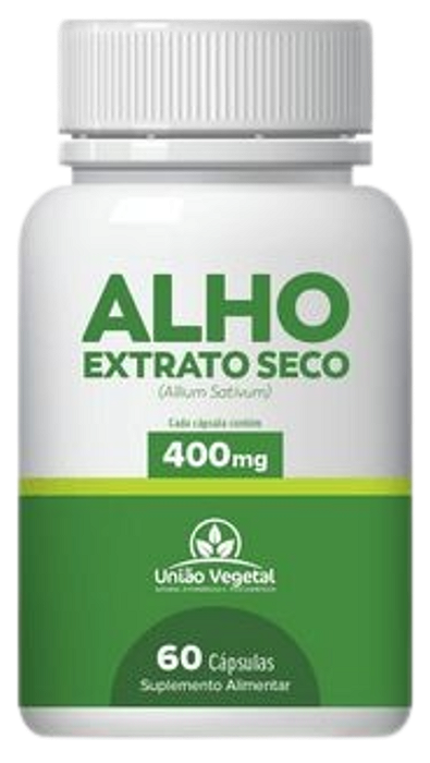 Alho extrato seco 60 caps 400 mg