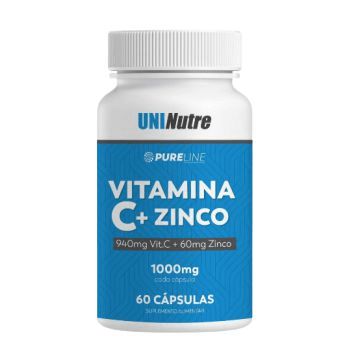 Vitamina c + zinco 60 caps