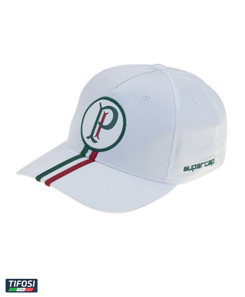 Boné Palmeiras Palestra Branco com listras