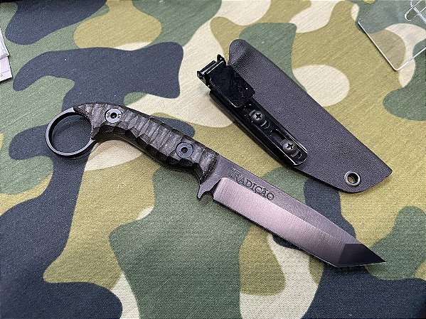 Faca para EDC, Bushcraft e Sobrevivência  modelo Companion Ring