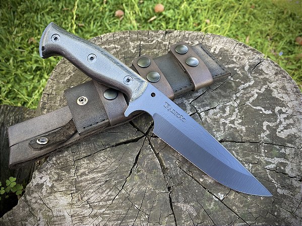 Faca de Sobrevivência e Bushcraft modelo Bush