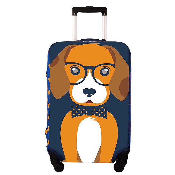 Capa para Mala Luggio Premium Estampa Toby