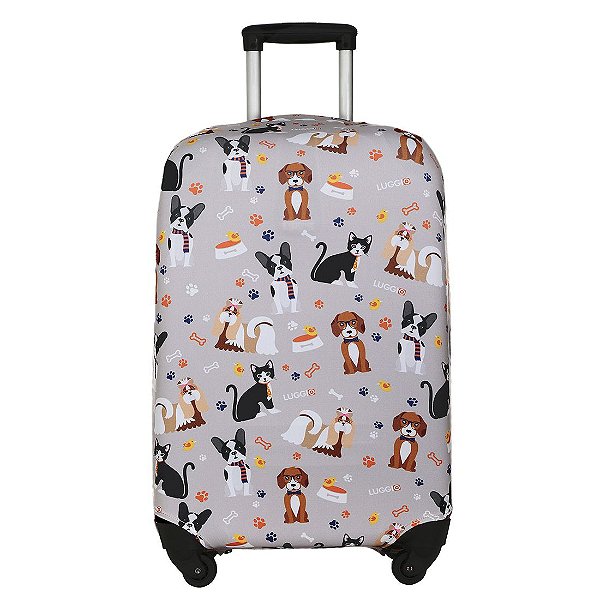 Capa para Mala Luggio Premium Estampa Pets