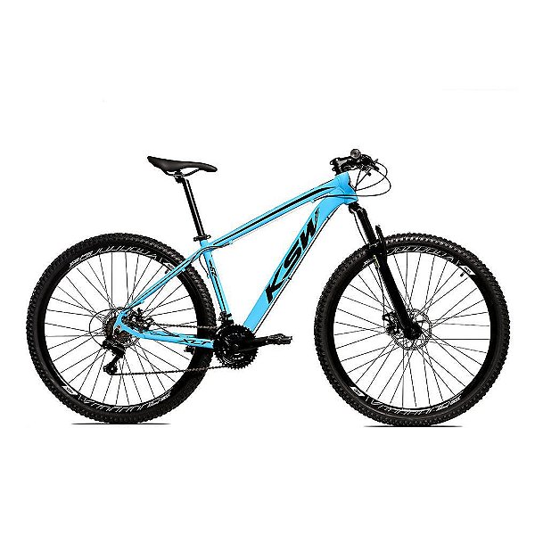 Bicicleta Aro 29 Quadro KSW Alumínio 24 V Freio a Disco KRW24 - KRW Bikes®