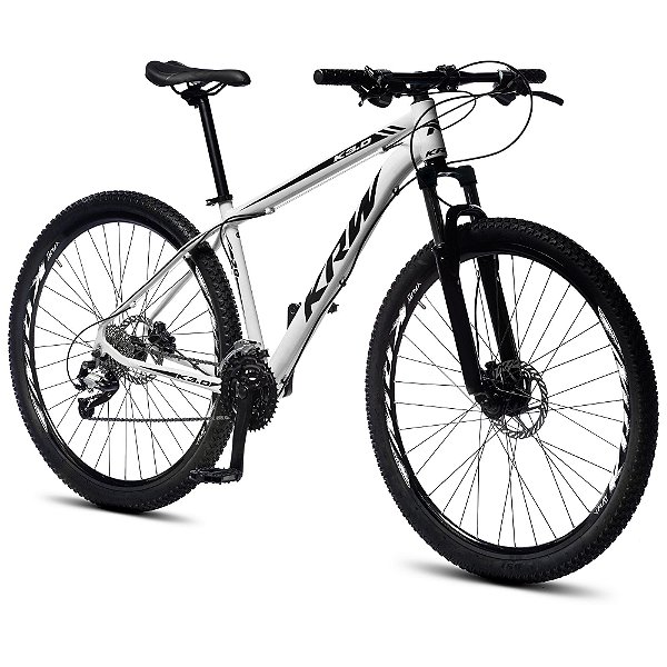 Bicicleta Aro 29 KRW Alumínio Shimano 24V Freio a Disco hidráulico S61