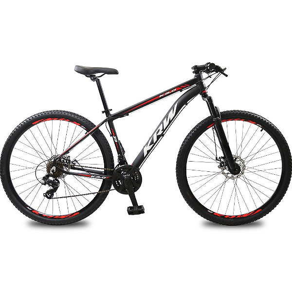Bicicleta Aro 29 KRW Alumínio Shimano TZ 21 Vel Freio a Disco Ltx - S21 (Outlet)