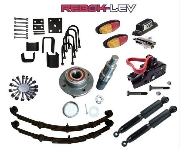 Kit Suspensão Cap. 800kg Fiat