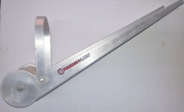Lançador Âncora Aluminio, Reforçado,c/ Roldana P/ Proa, 50cm