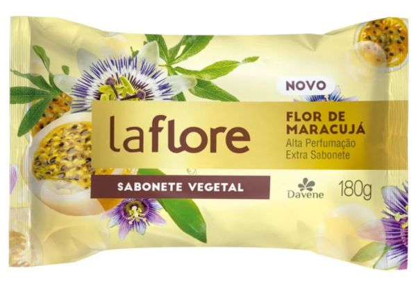 Sabonete Vegano Davene La Flore Maracujá 150g