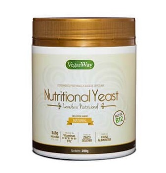 Nutritional Yeast Levedura Nutricional Natural VeganWay 200g