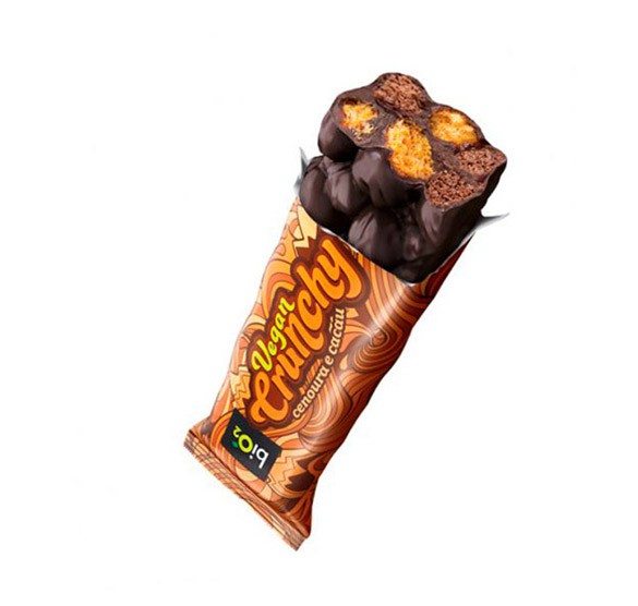 Barrinha Cereais Crunchy Bar Cenoura e Chocolate 28g