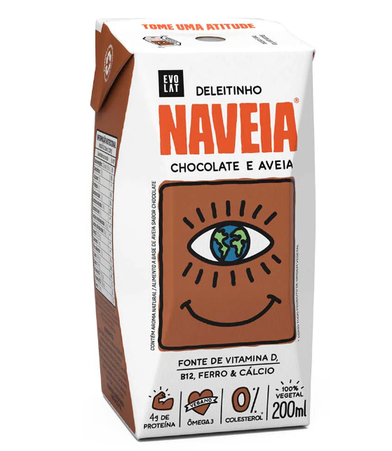 Deleitinho Chocolate Naveia 200ml