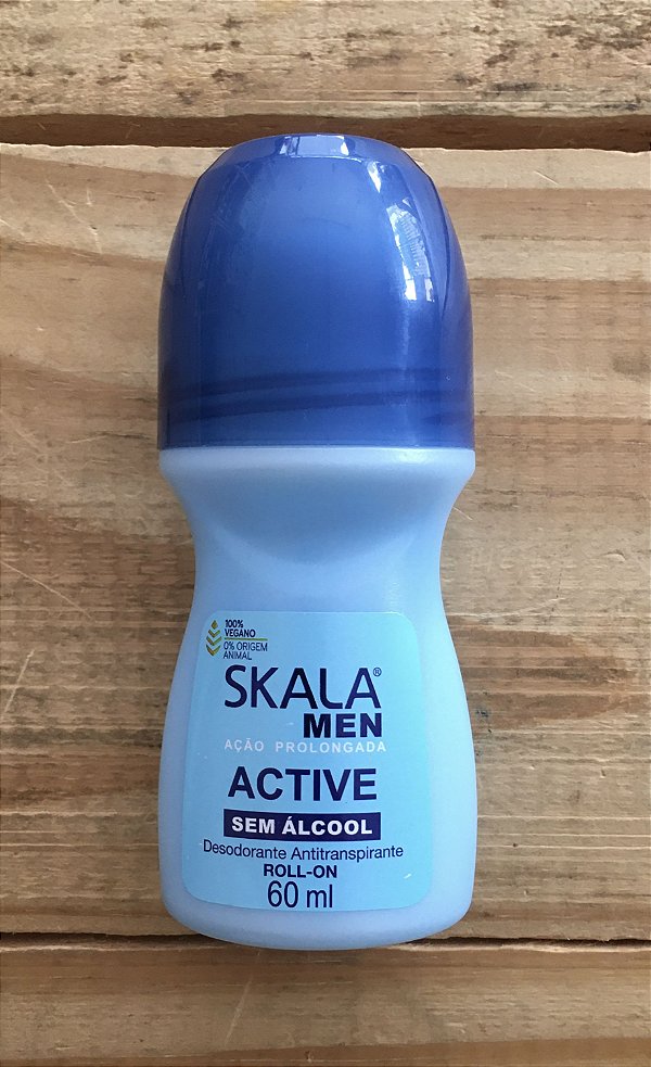 Desodorante Vegano Skala Men Active Roll On