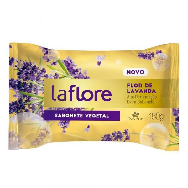 Sabonete Vegano Davene La Flore Lavanda 150g