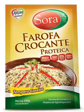 Farofa Crocante Tempero Caseiro Sora 300g