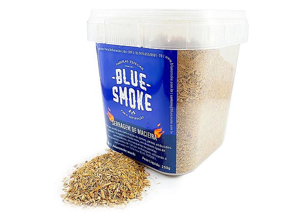 Serragem De Macieira Defumação Blue Smoke