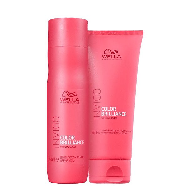 Kit Wella Professionals Invigo Color Brilliance Duo (2 Produtos)