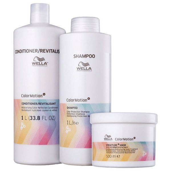 Kit Wella Professionals Color Motion+ Salon Trio (3 Produtos)