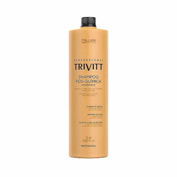 Itallian Hairtech Trivitt Pós-Química Uso Frequente - Shampoo 1L