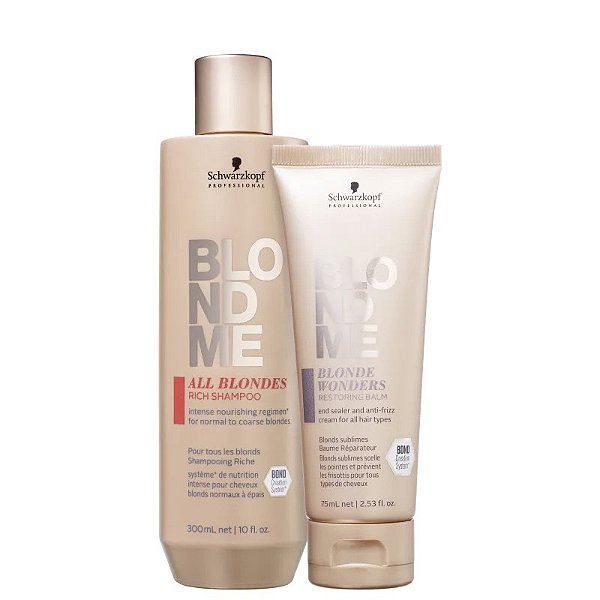 Kit Schwarzkopf Professional BlondMe Mega (2 Produtos)