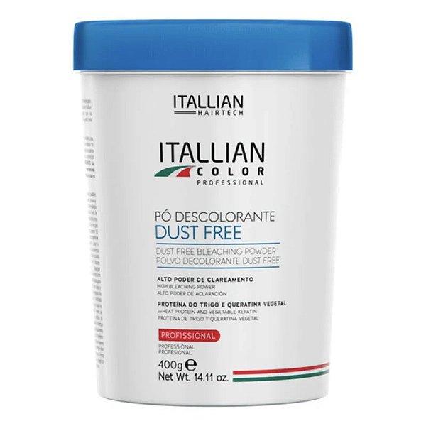 Itallian Hairtech Color Professional Dust Free - Pó Descolorante 400g