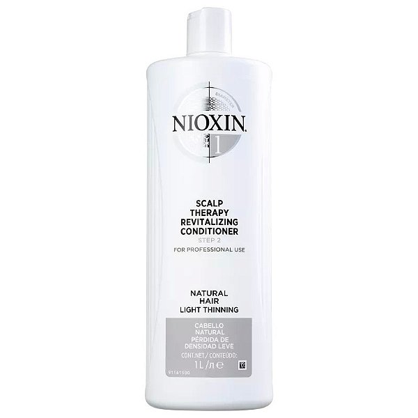 Nioxin Sistema 1 - Condicionador Contra Afinamento Capilar 1L
