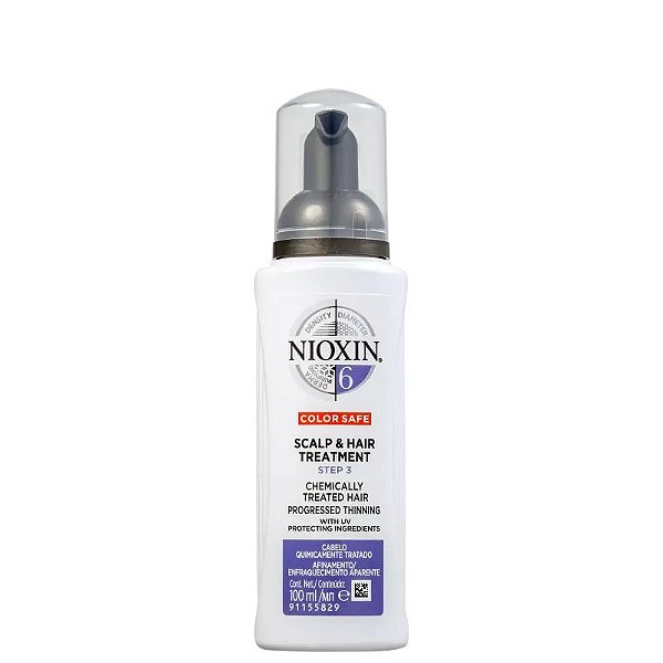 Nioxin Sistema 6 - Leave-In Contra Afinamento Capilar 100ml