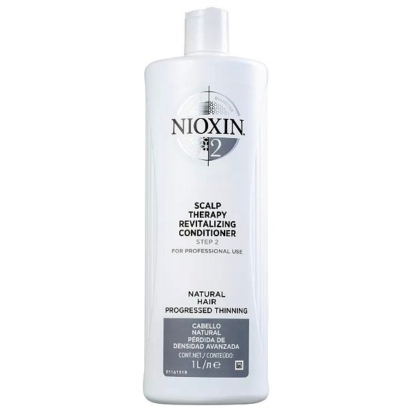 Nioxin Sistema 2 - Condicionador Contra Afinamento Capilar 1L