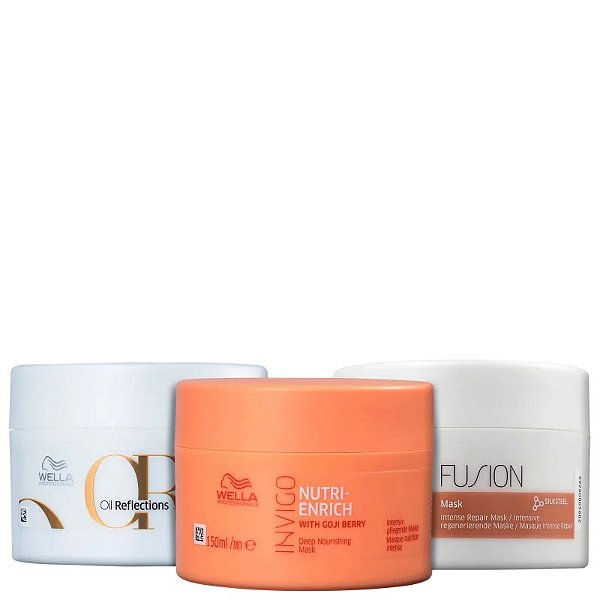 Kit Wella Professionals Cronograma Capilar Fios Incríveis (3 Produtos)