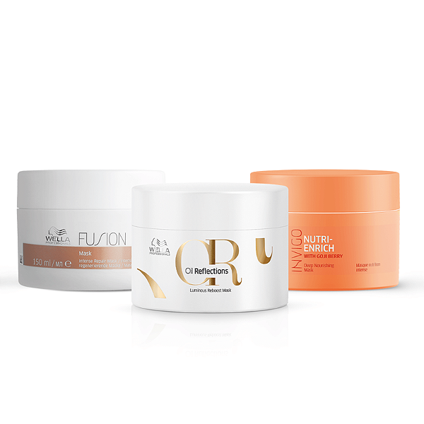 Kit Wella Professionals Cronograma Capilar Fios Incríveis (3 Produtos)