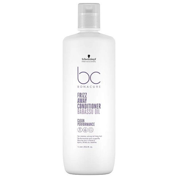 Schwarzkopf Professional BC Bonacure Clean Performance Frizz Away - Condicionador 1L