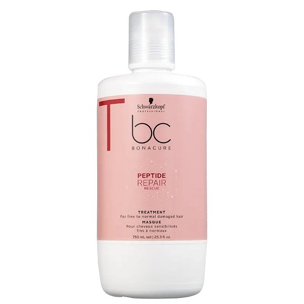 Schwarzkopf BC Bonacure Peptide Repair Rescue Treatment - Máscara Capilar 750ml