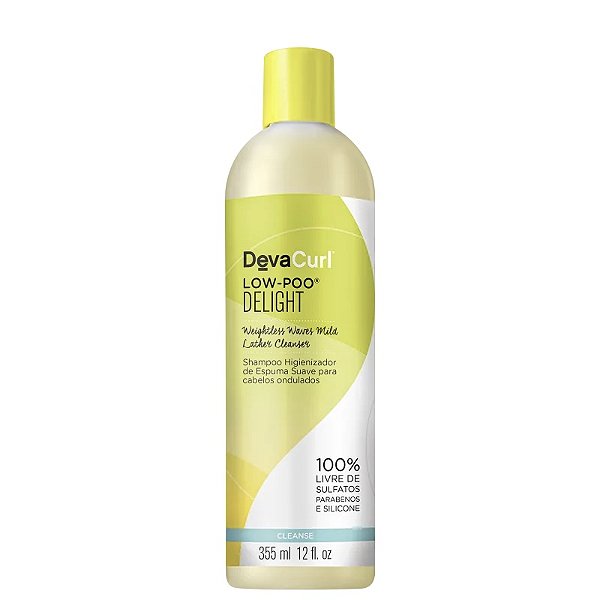 Deva Curl Deligh - Shampoo Low Poo Condicionante Sem Espuma 355ml