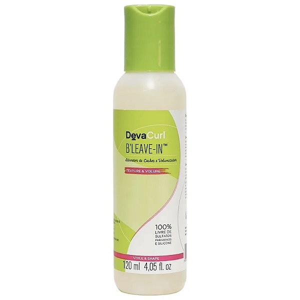 Deva Curl Curl B' - Leave-in para Cabelos Ressecados e Fragilizados 120ml