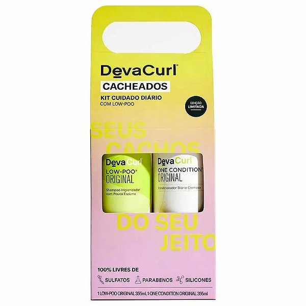 Kit Deva Curl Low-Poo Duo (2 Produtos) Cacheados
