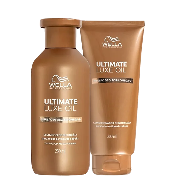 Kit Wella Professionals Ultimate Luxe Oil Duo (2 Produtos)
