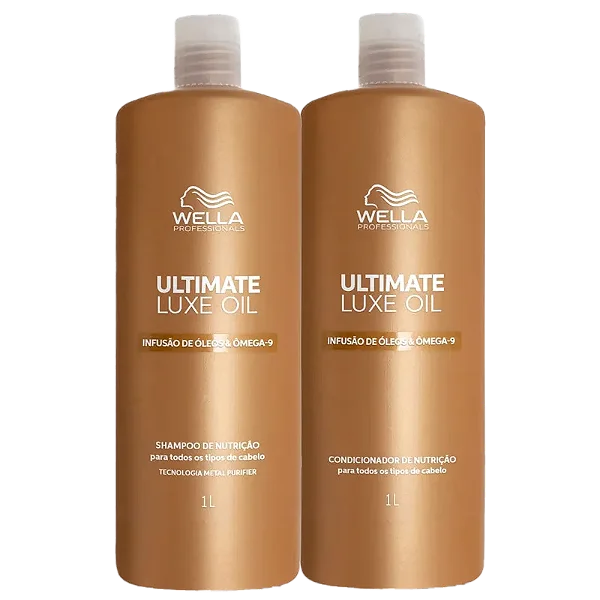 Kit Wella Professionals Ultimate Luxe Oil Salon Duo (2 Produtos)
