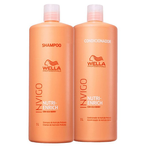 Kit Wella Professionals Invigo Nutri-Enrich Salon (2 Produtos)