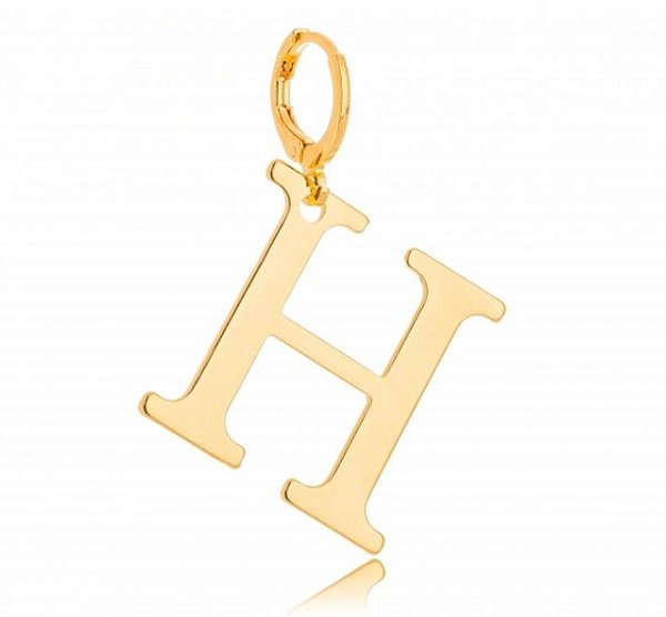 Pingente Letra H
