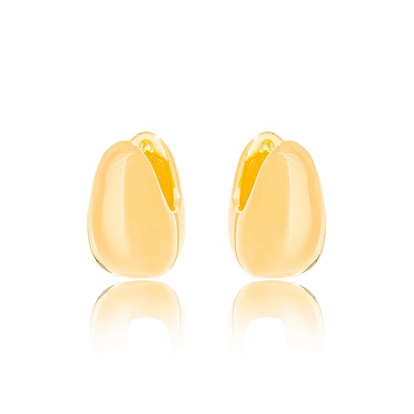 Brinco Argola Lisa - Ouro