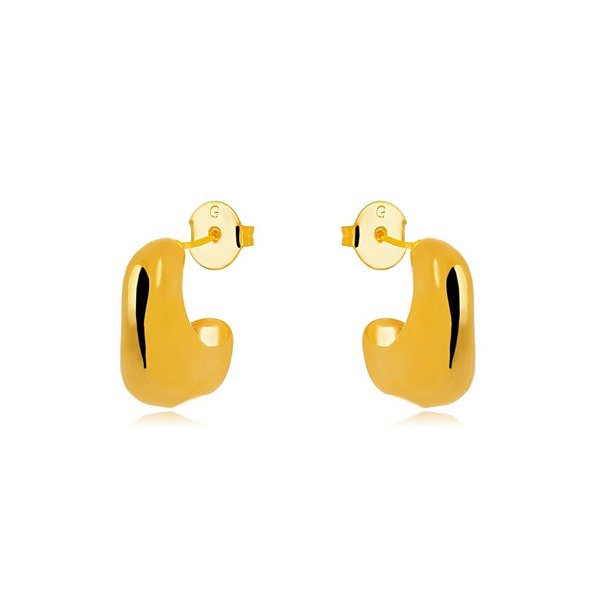 Brinco  Liso - Ouro