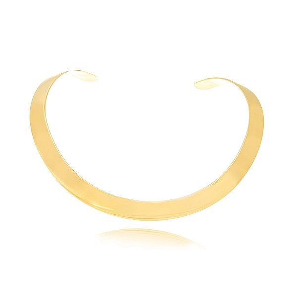 Choker Aro Liso - Ouro