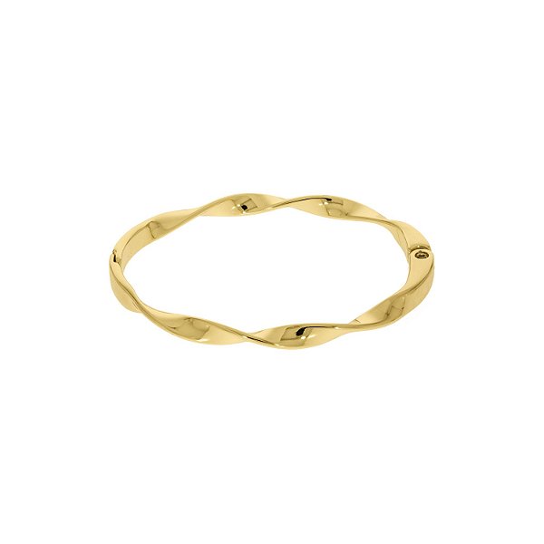 Bracelete Delicado Torcido - Ouro