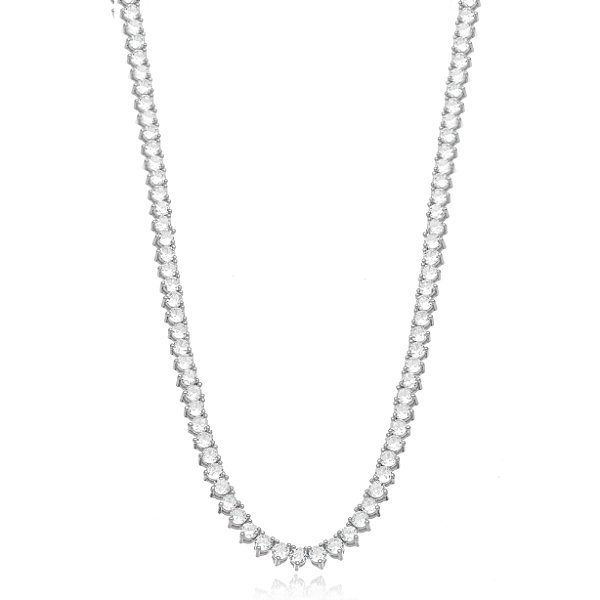 Choker Riviera - Ródio Branco
