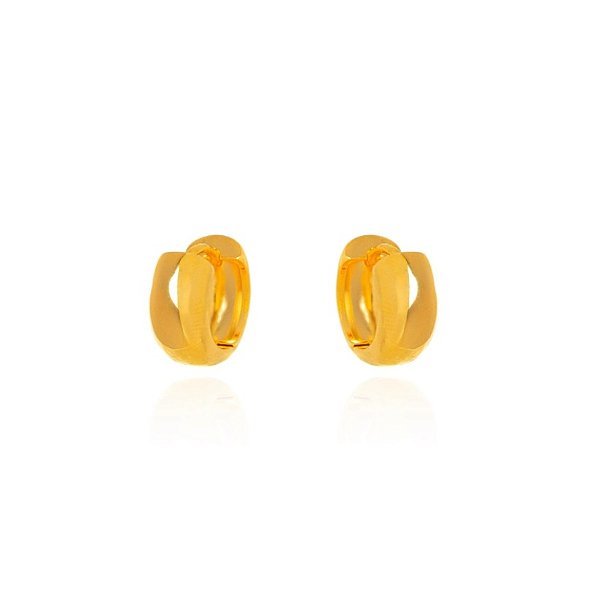 Brinco Argola Lisa - Ouro