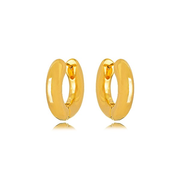 Brinco Argola Lisa - Ouro